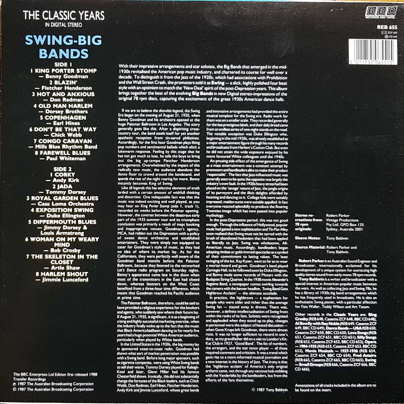 Back cover of REB 655